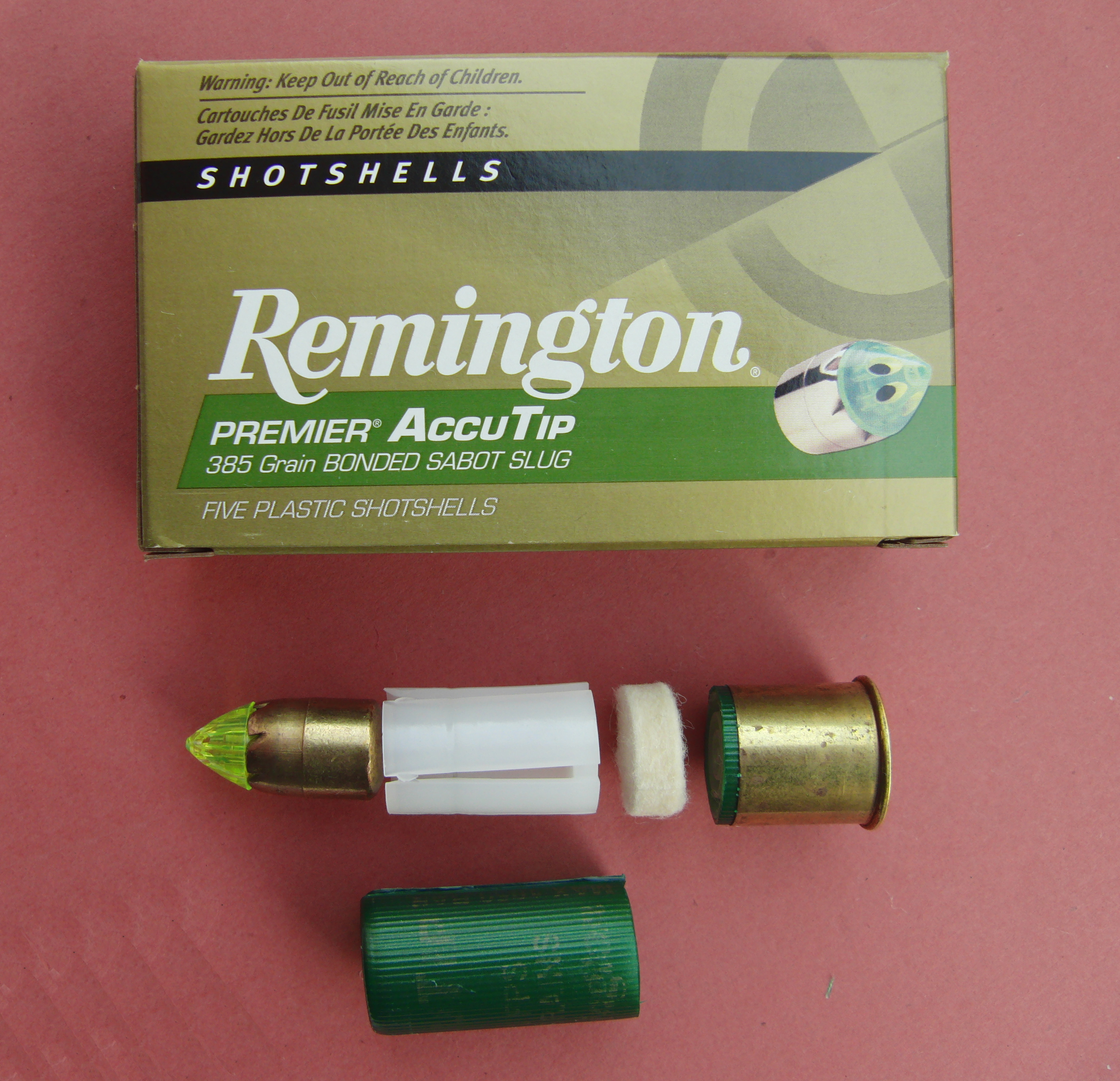 Remington Accutip desmontada